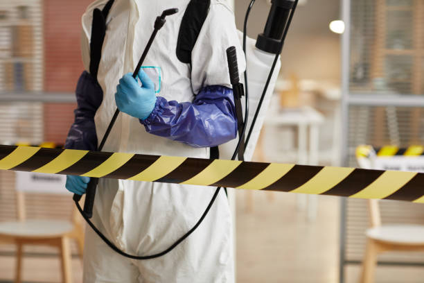 Professional Blood Cleanup technician working in Lebanon, KY